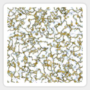 golden marble Sticker